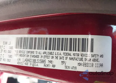 2011 Jeep Wrangler Rubicon z USA, uszkodzony, nr VIN 1J4BA6D18BL515805